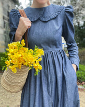 Load image into Gallery viewer, Denim Frida Dress